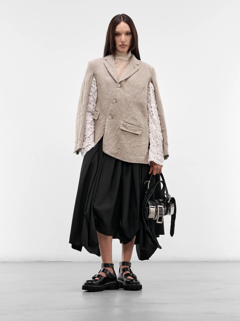JACKET IN ECRU