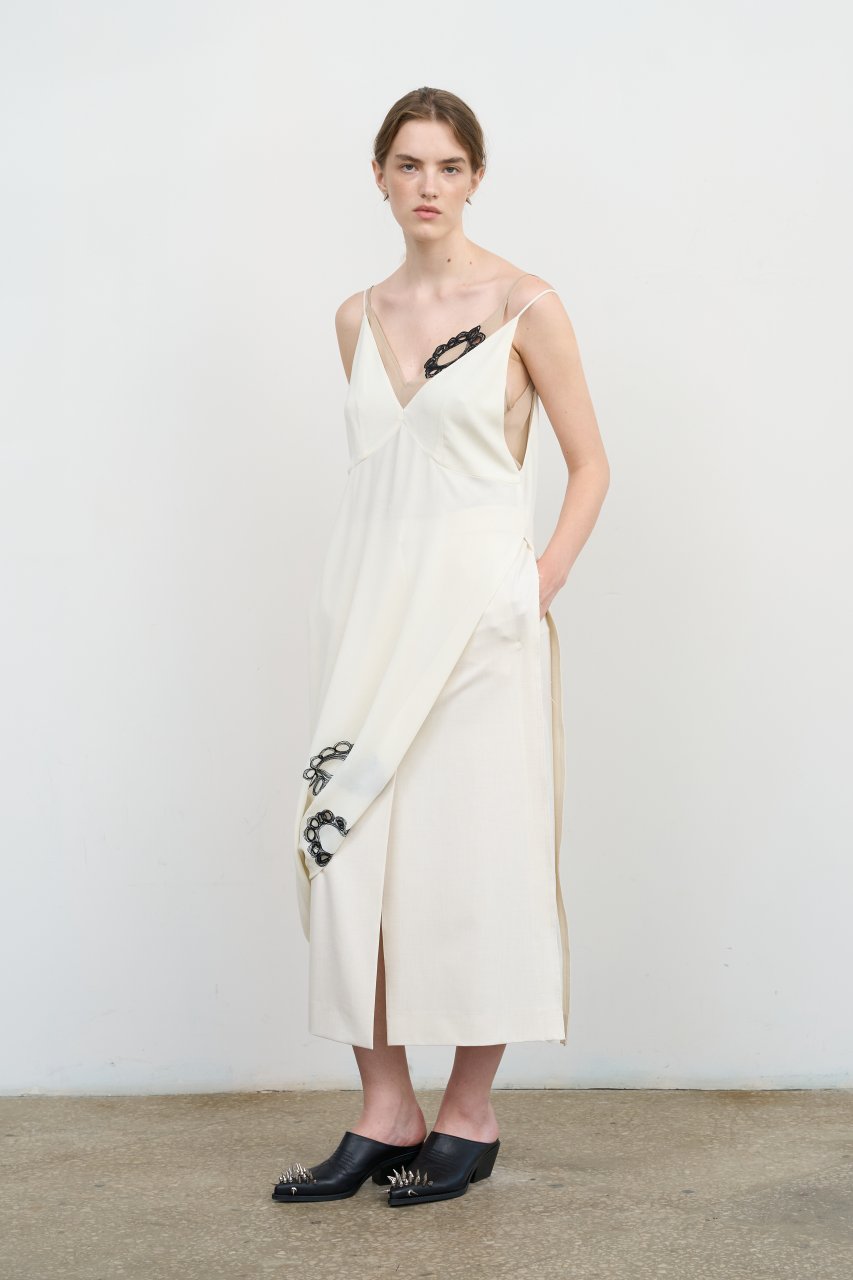 SHEER EMBROIDERED CAMISOLE 