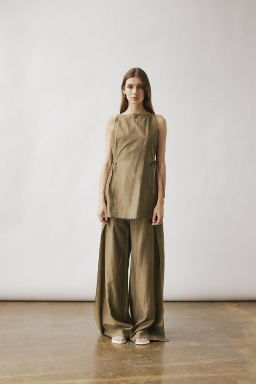 KALIDA DOUBLED TANK IN MOSS