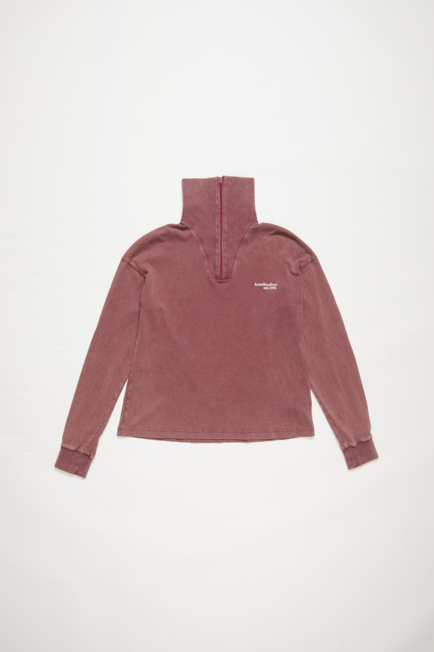 SWEATSHIRT IN MAROON RED
