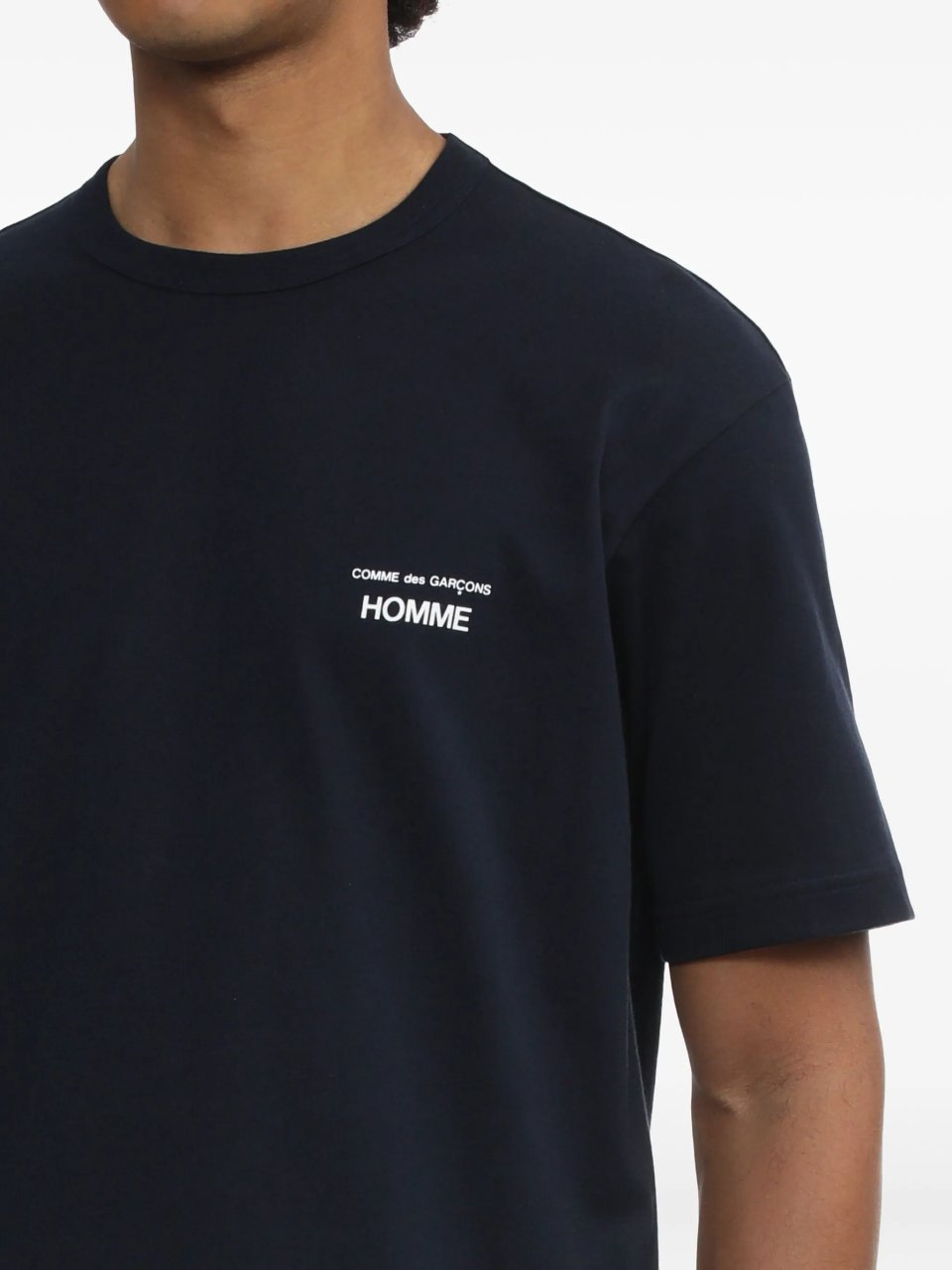 COTTON T-SHIRT IN NAVY