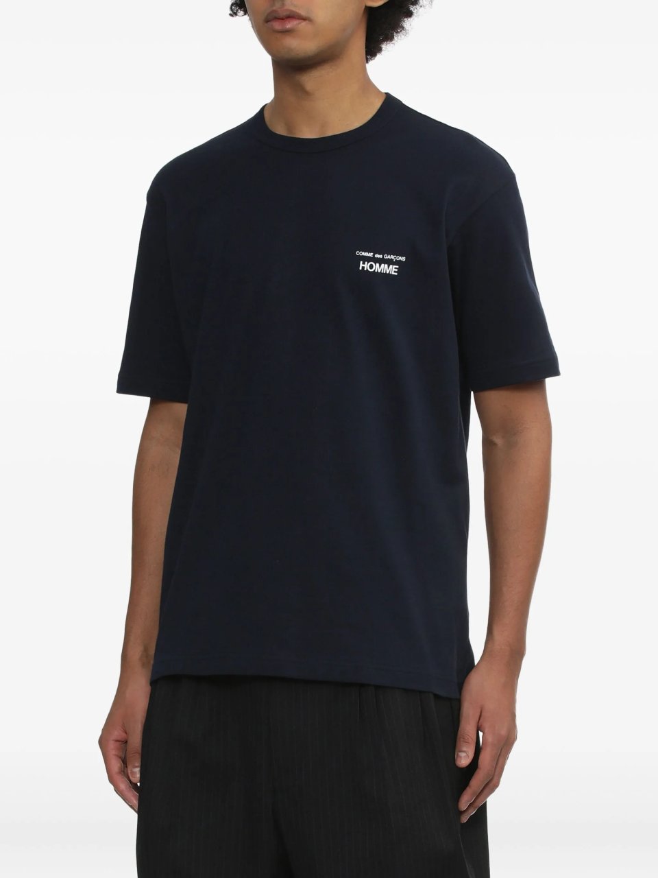 COTTON T-SHIRT IN NAVY