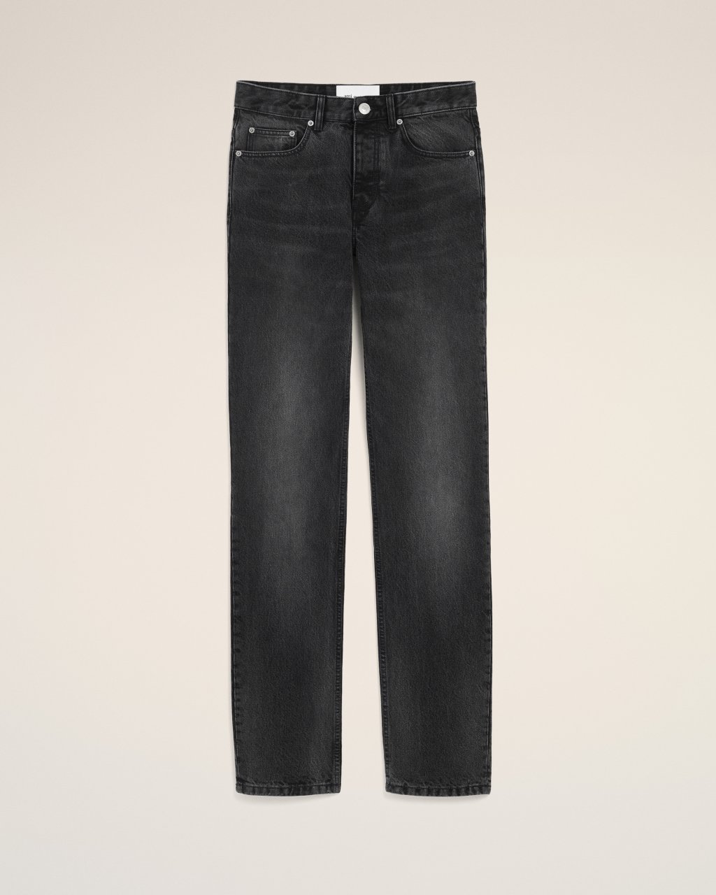 CLASSIC FIT JEANS IN USED BLACK