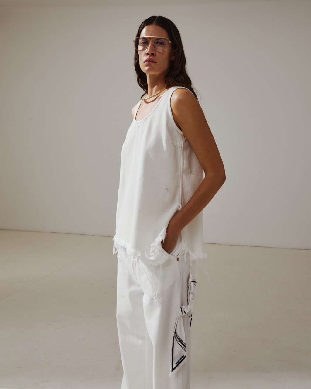 IVY - TENCEL DENIM TANK TOP