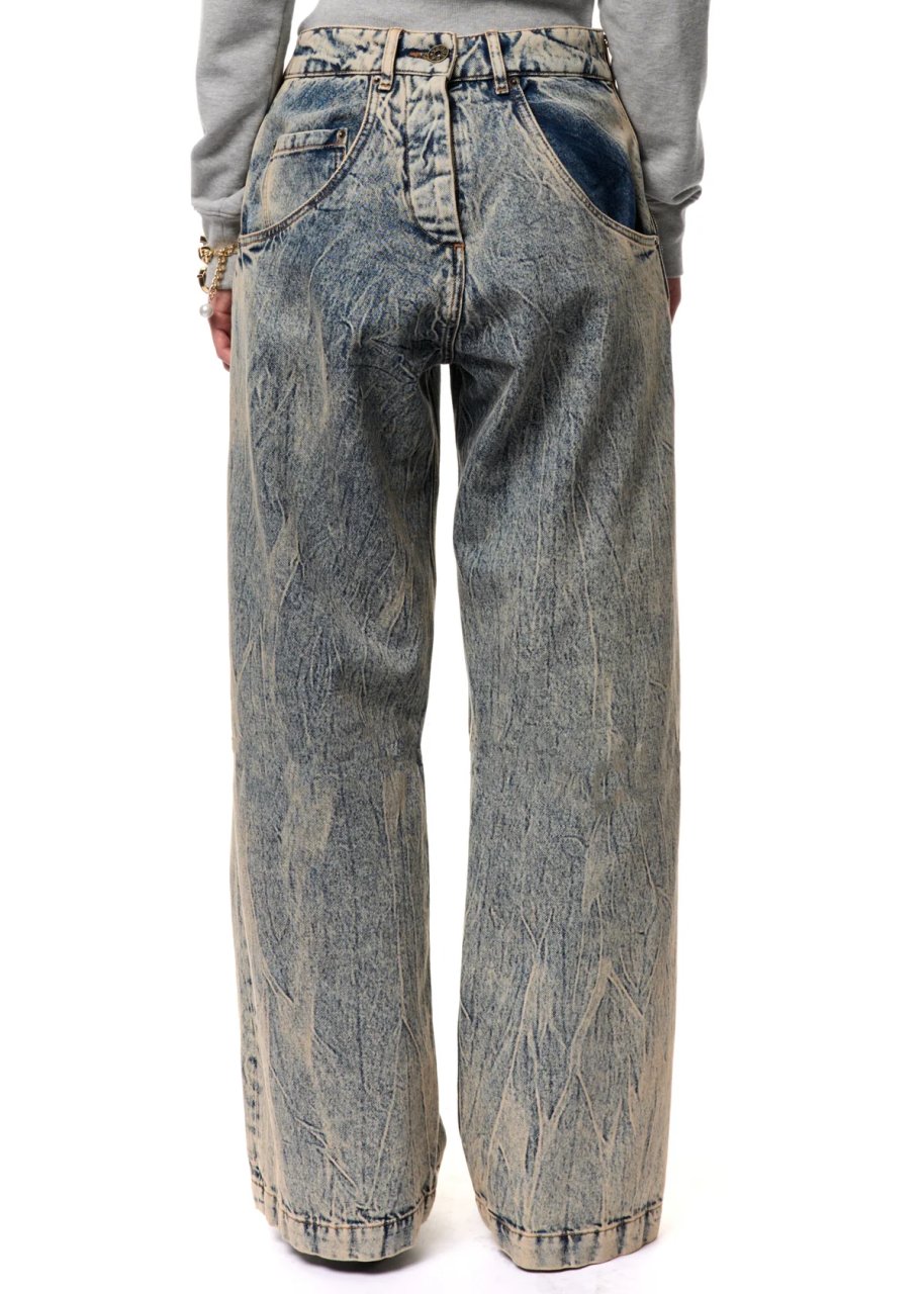 WOMEN BACKWARDS JEANS WOVEN 