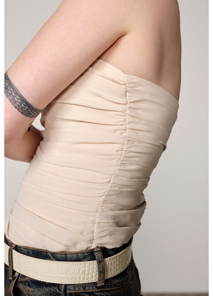 RINGO TOP IN CREME 
