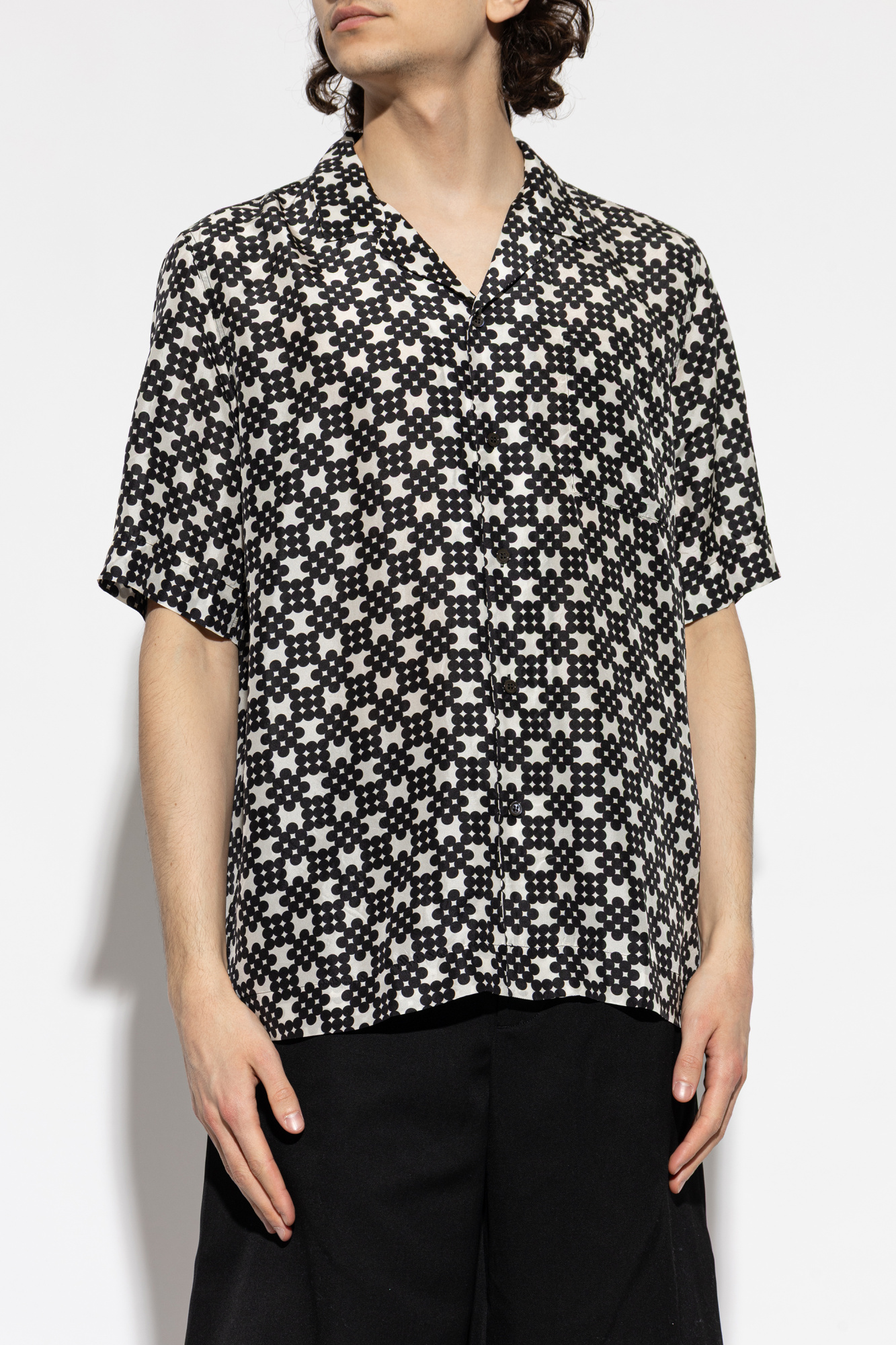 MEN'S SHIRT IN BLACK