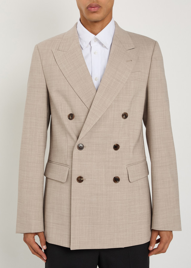 MEN'S JACKET IN SAND