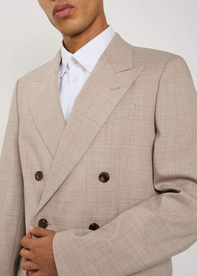 MEN'S JACKET IN SAND