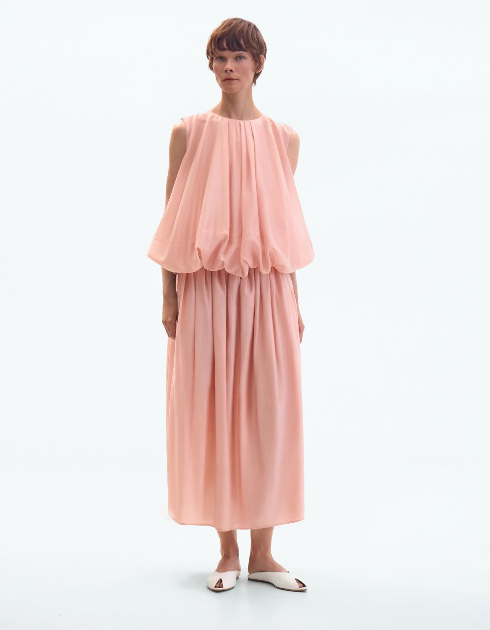 DUSKY PINK BALLOON TOP