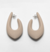 SPADA DROP EARRINGS IN NUDE