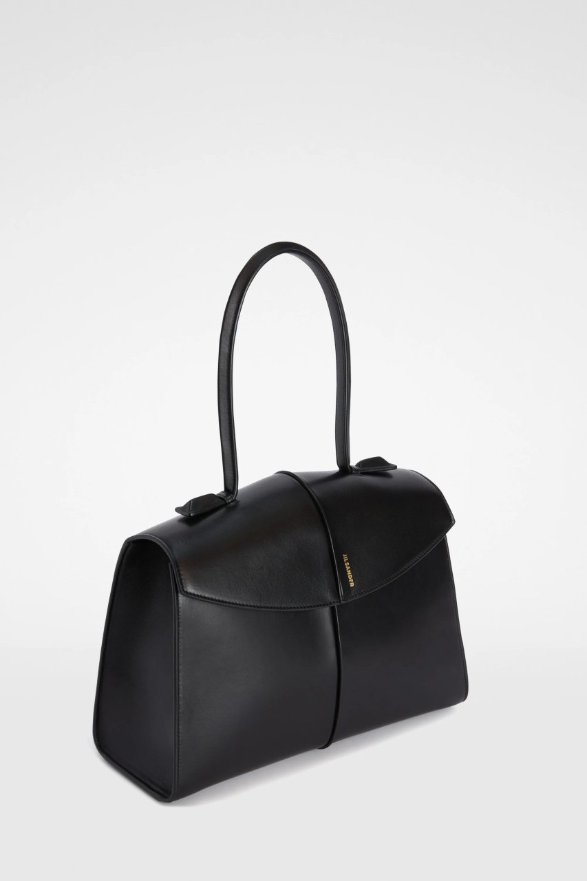 LINEA TOP HANDLE BAG IN BLACK 