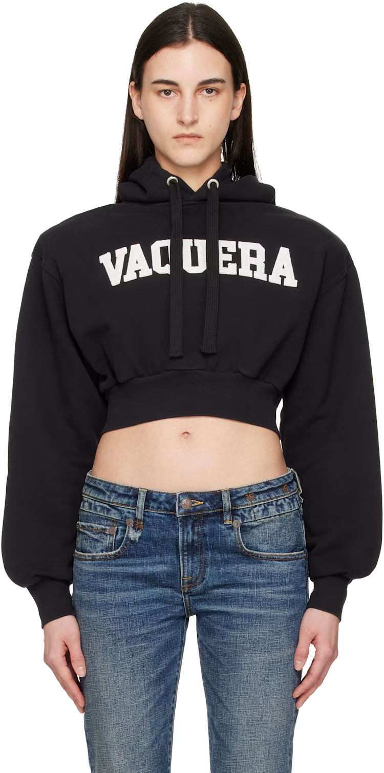 WOMEN SHOULDER PAD HOODIE KNIT