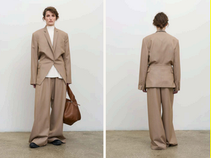 HIS FOR HER JACKET IN BEIGE