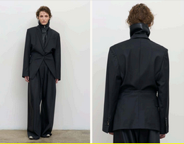 HIS FOR HER JACKET IN BLACK