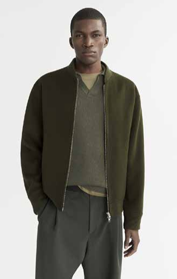 MEN'S BOMBER JACKET OLIVE