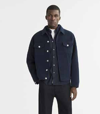 MEN'S JACKET DENIM BLUE