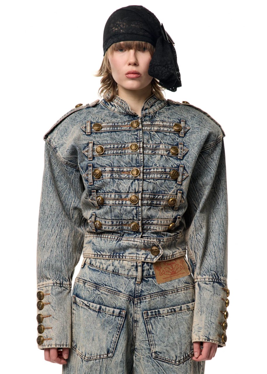 WOMEN NAPOLEON JACKET WOVEN