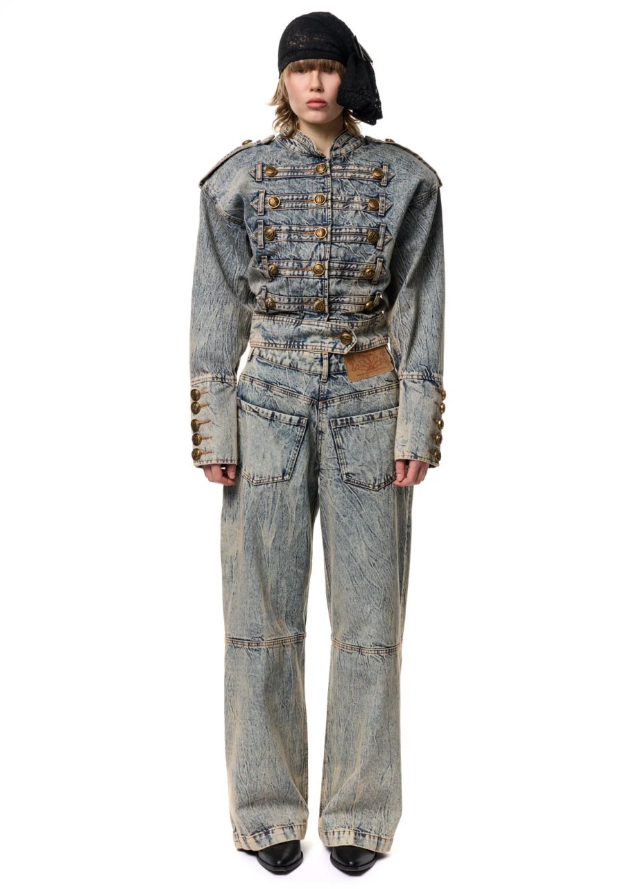 WOMEN NAPOLEON JACKET WOVEN