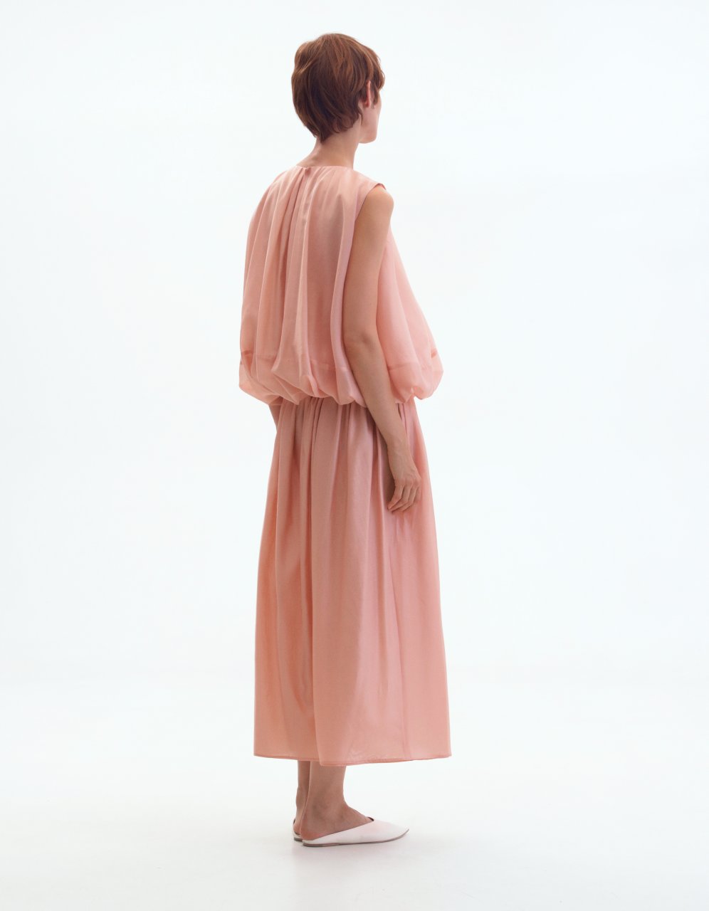 DUSKY PINK BALLOON SKIRT