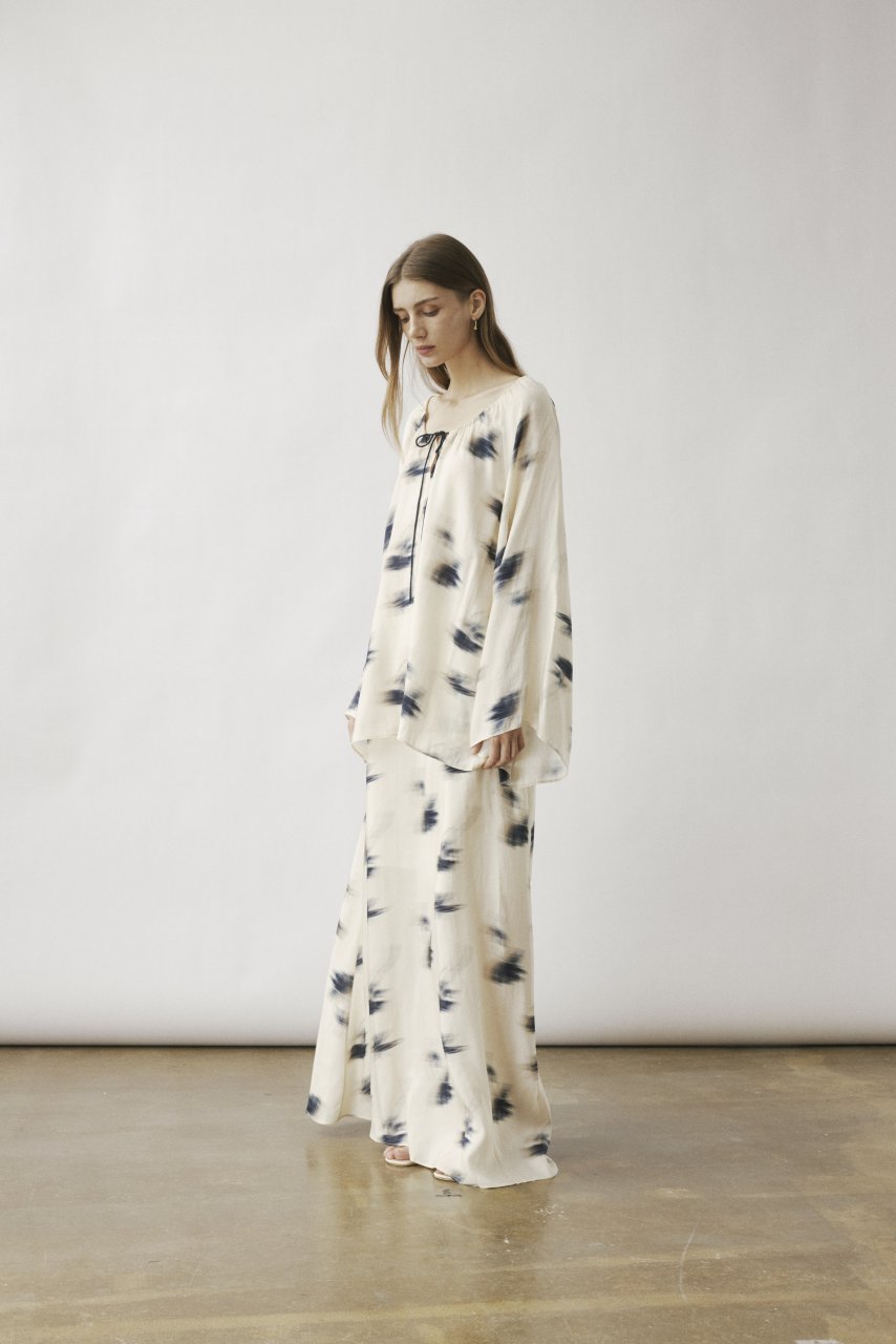 NILI BLURRY BLOUSE IN MIXED