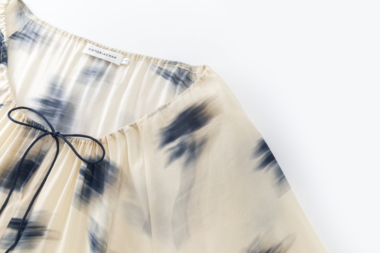 NILI BLURRY BLOUSE IN MIXED