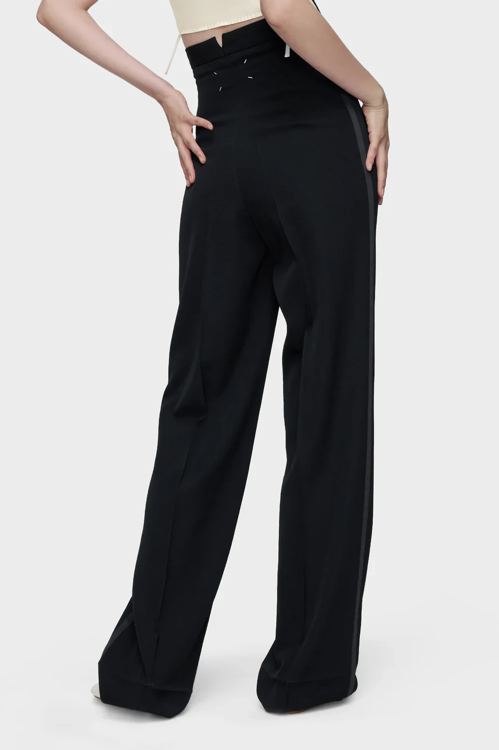 PANTS BLACK WOOL