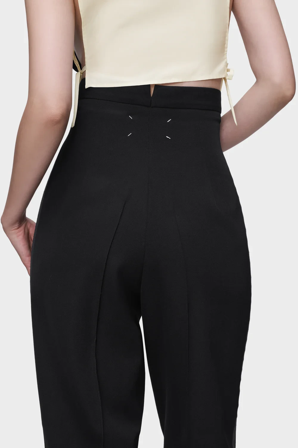 PANTS BLACK WOOL