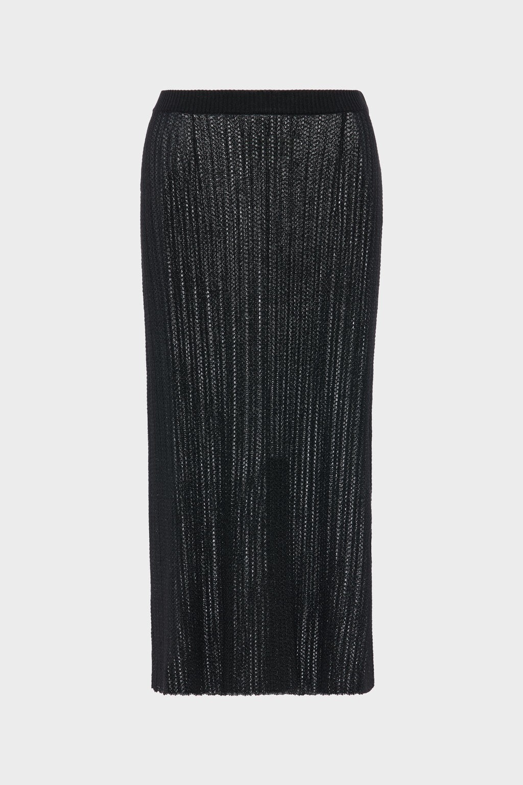 MIDI SKIRT BLACK