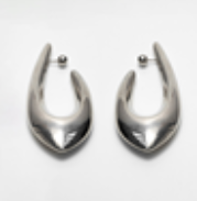 SPADA DROP EARRINGS IN SILVER