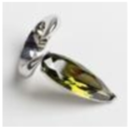 SHARP ALIEN RING OLIVEGREEN - RH