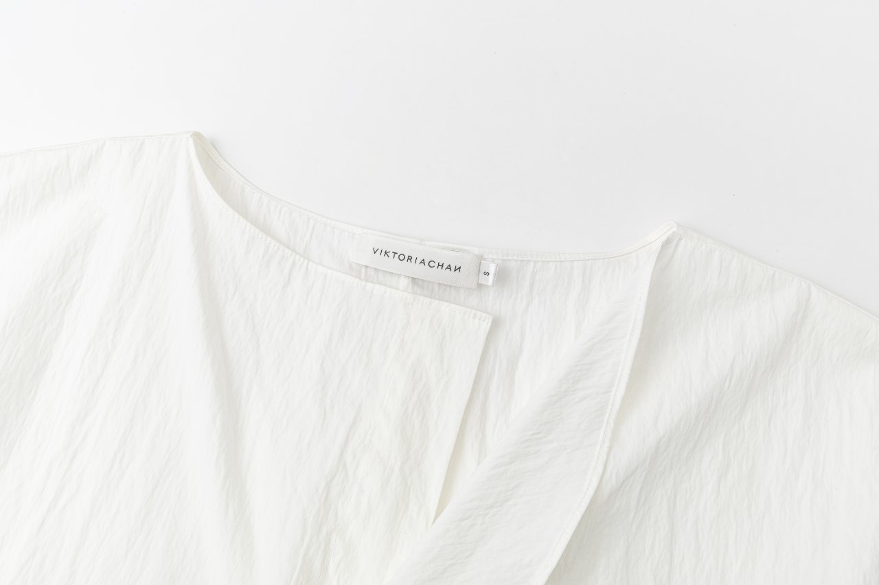 AVANA PLEAT MIDI DRESS IN WHITE 