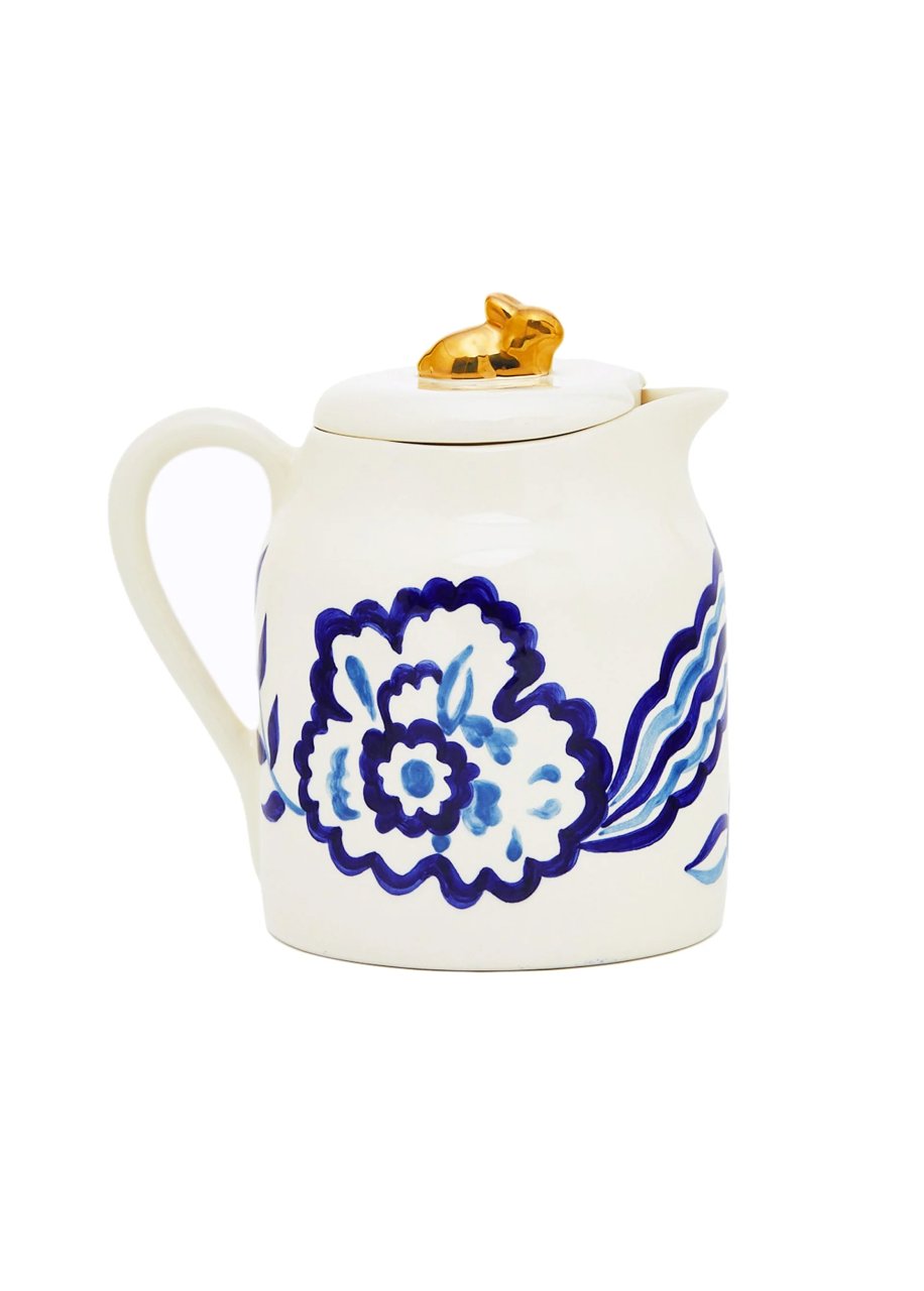 SEMIPORCELAIN EWER INDIGO