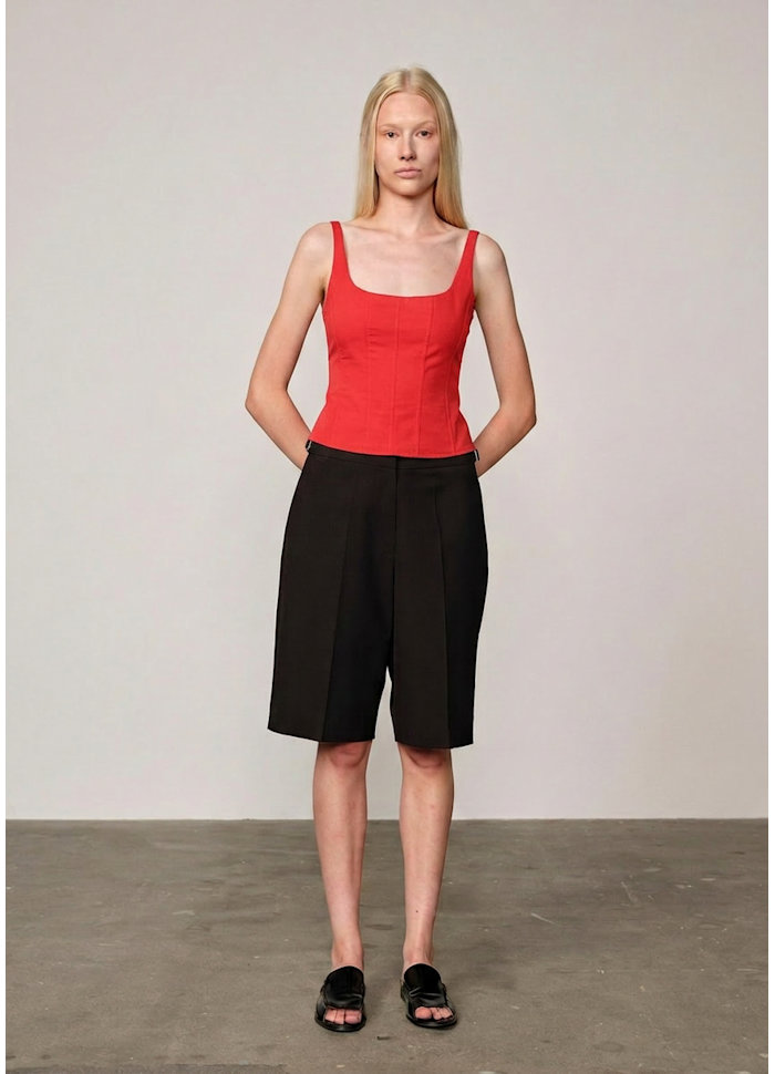 FREJA TOP IN RED