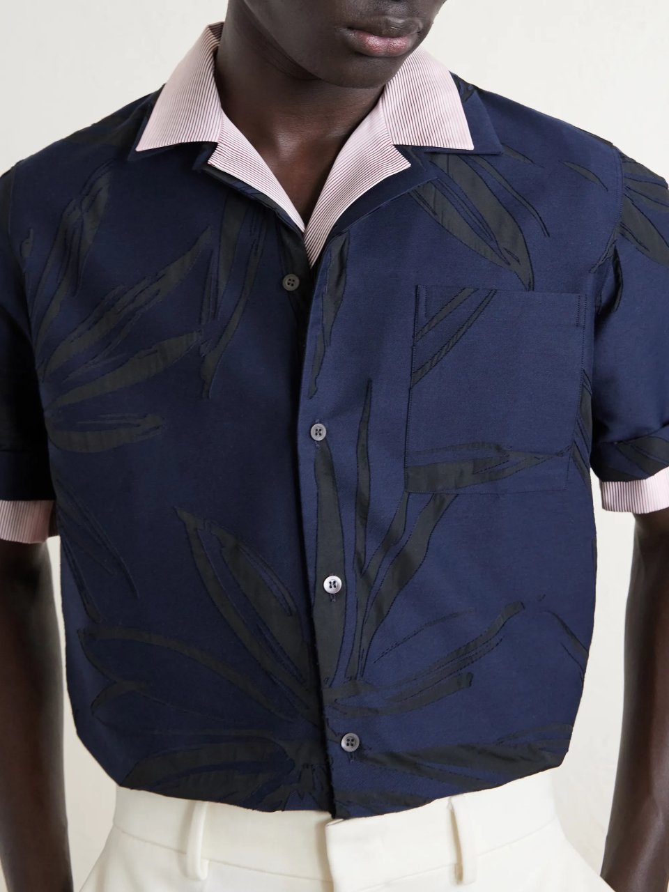 MEN'S SHIRT IN NAVY