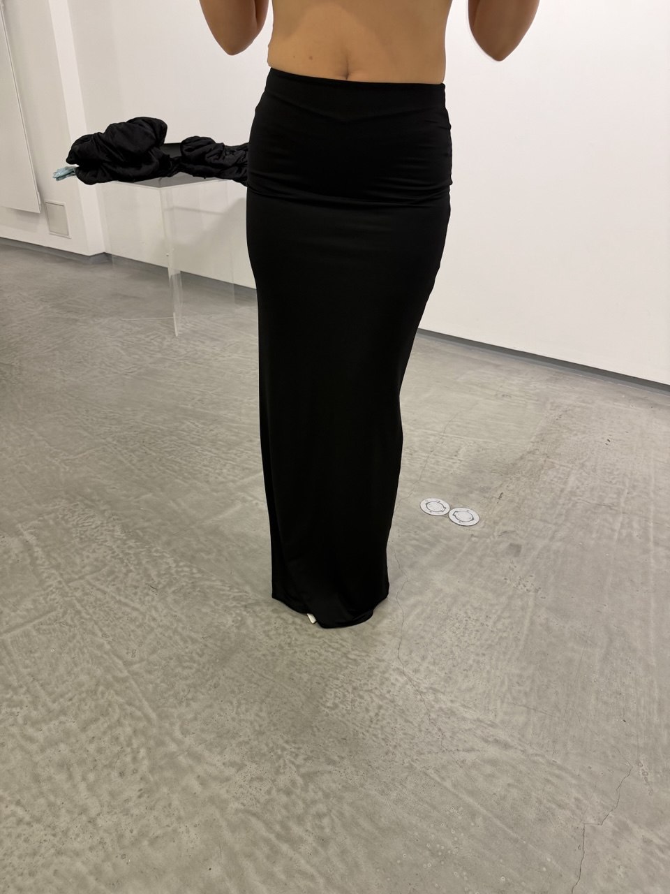 SLEEK LINED MAXI SKIRT