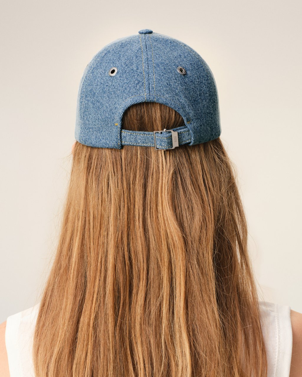 TABACCO AMI DE COEUR EMBROIDERY CAP IN USED BLUE