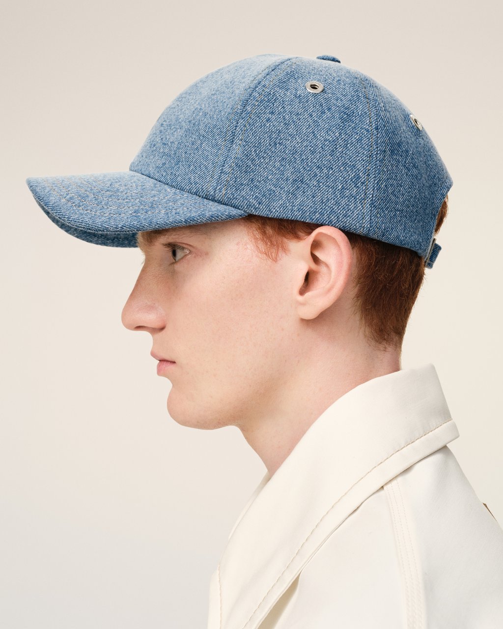 TABACCO AMI DE COEUR EMBROIDERY CAP IN USED BLUE