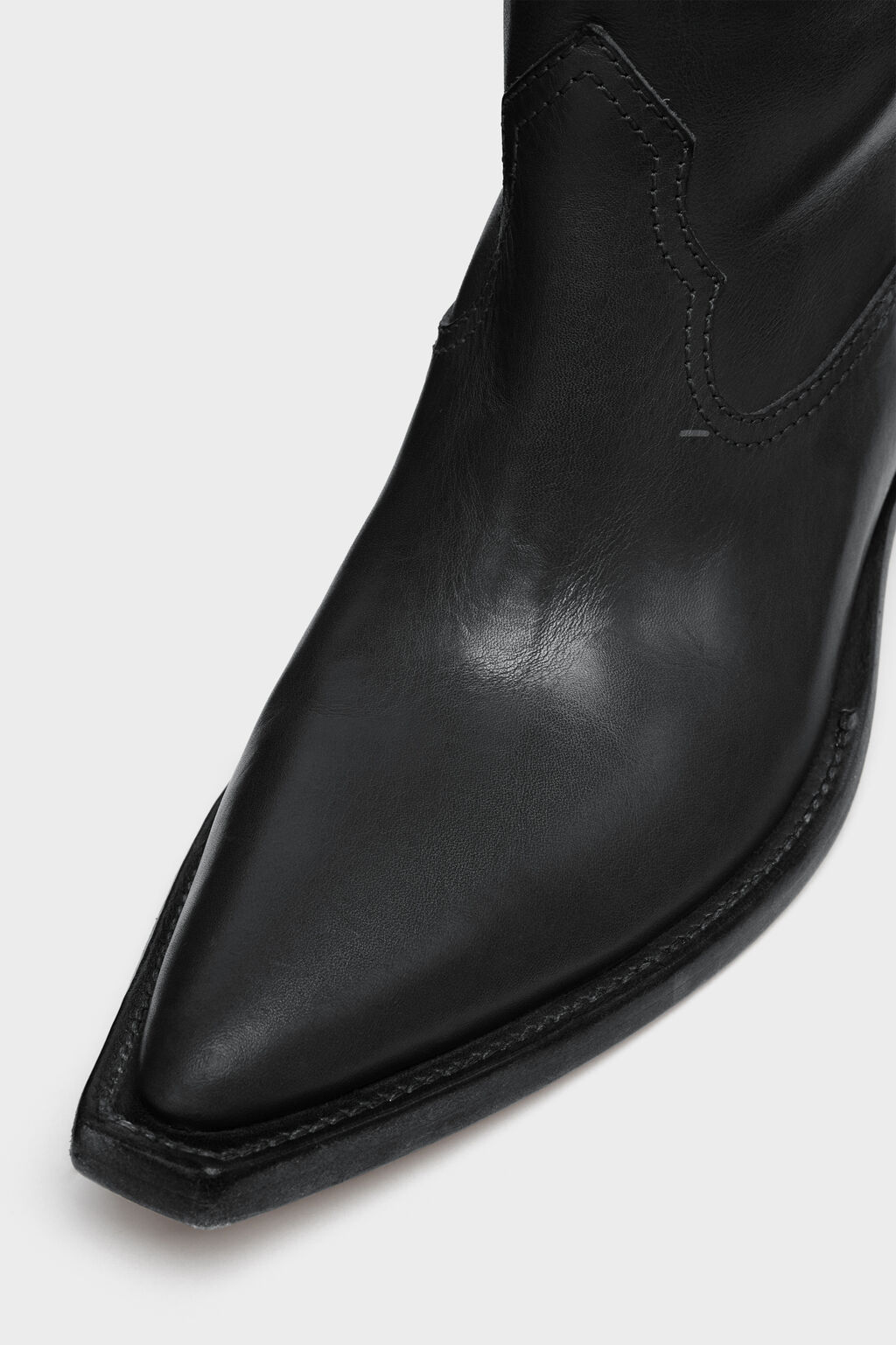 HEEL-LESS WESTERN HIGH BOOTS H45