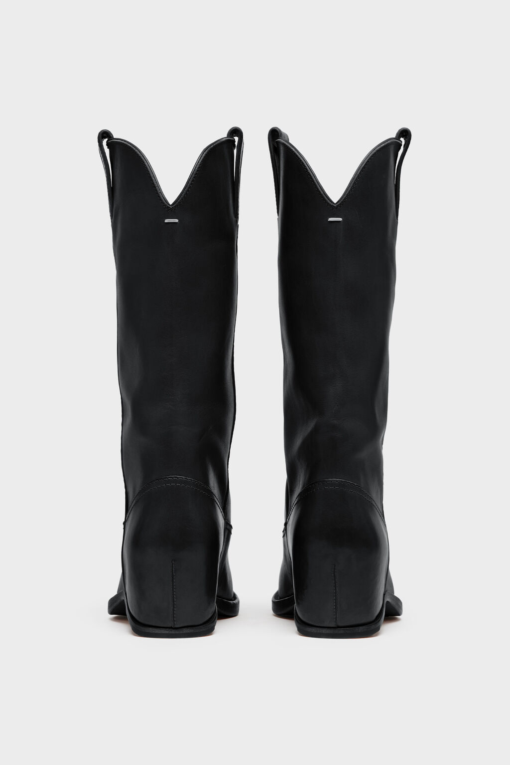 HEEL-LESS WESTERN HIGH BOOTS H45