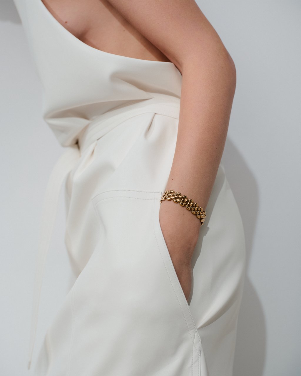 GRAINS BRACELET IN GOLD