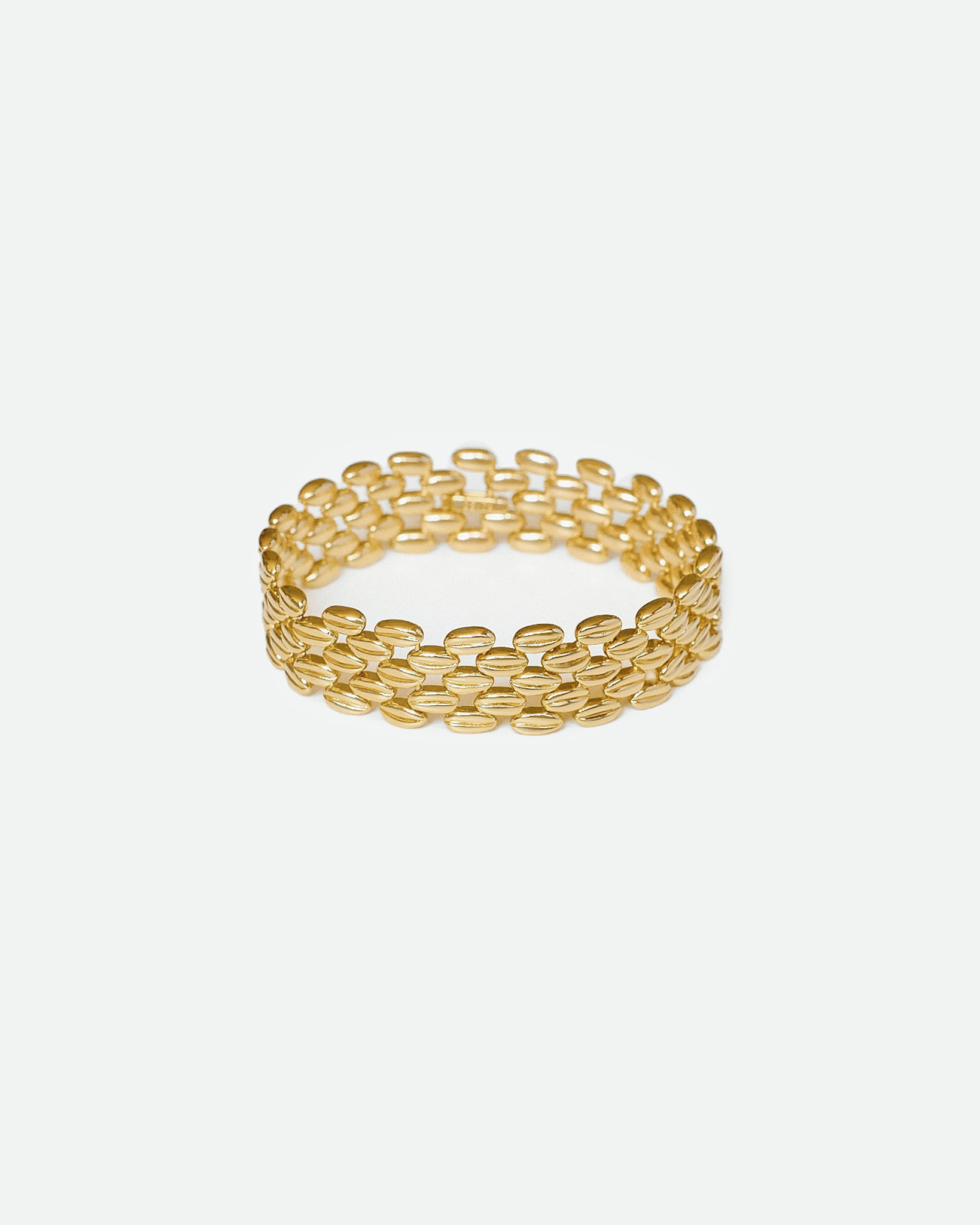 GRAINS BRACELET IN GOLD