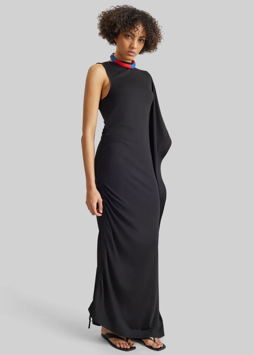 "BLACK ON BLACK" DRESS