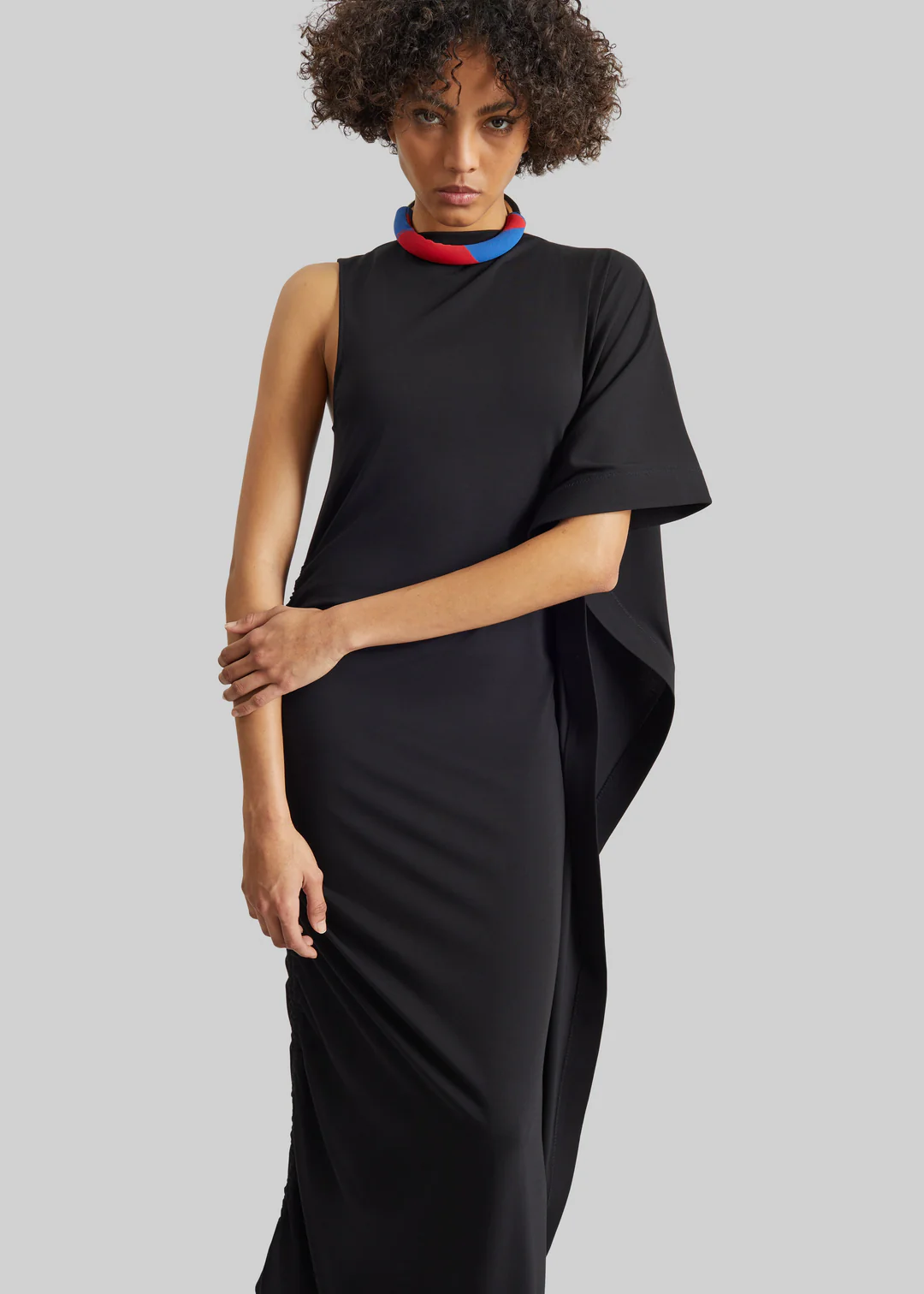 "BLACK ON BLACK" DRESS