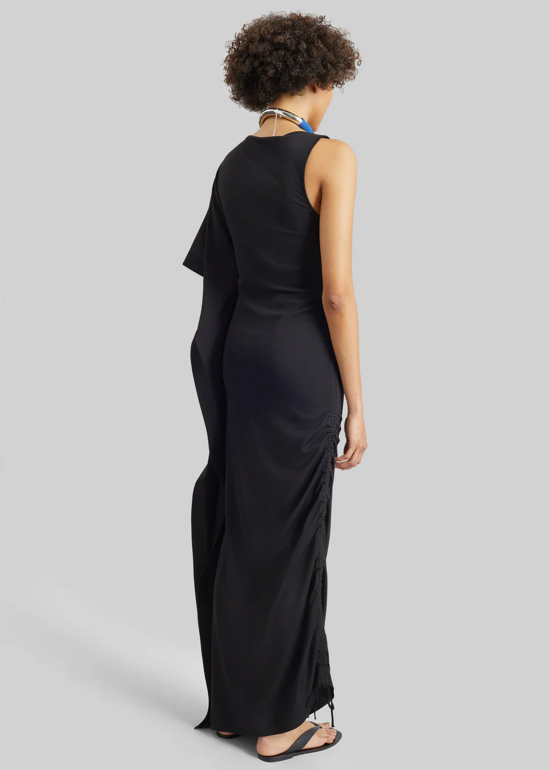 "BLACK ON BLACK" DRESS