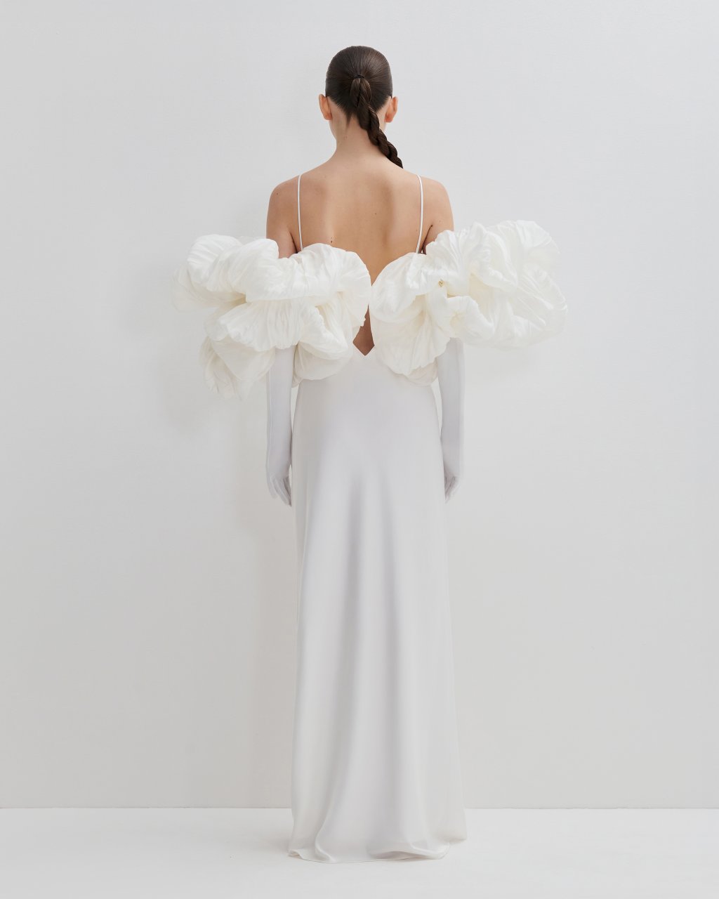 BALLOON GLOVES LILY WHITE