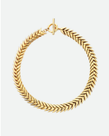 SPIKELET NECKLACE GOLD
