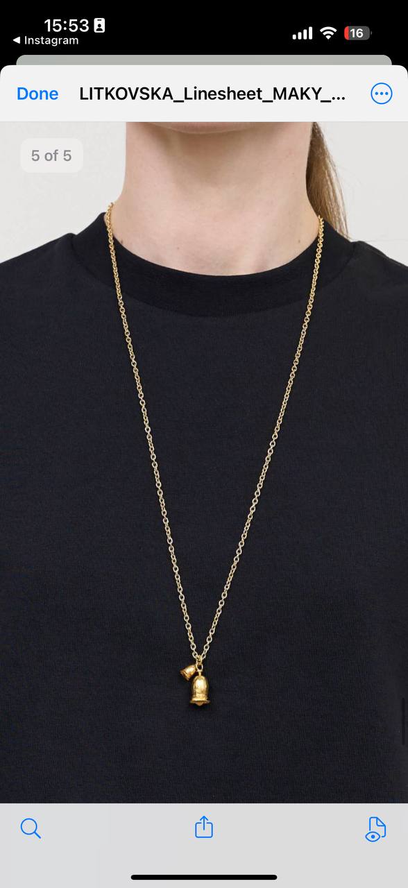 MAKY PEDANT NECKLAGE