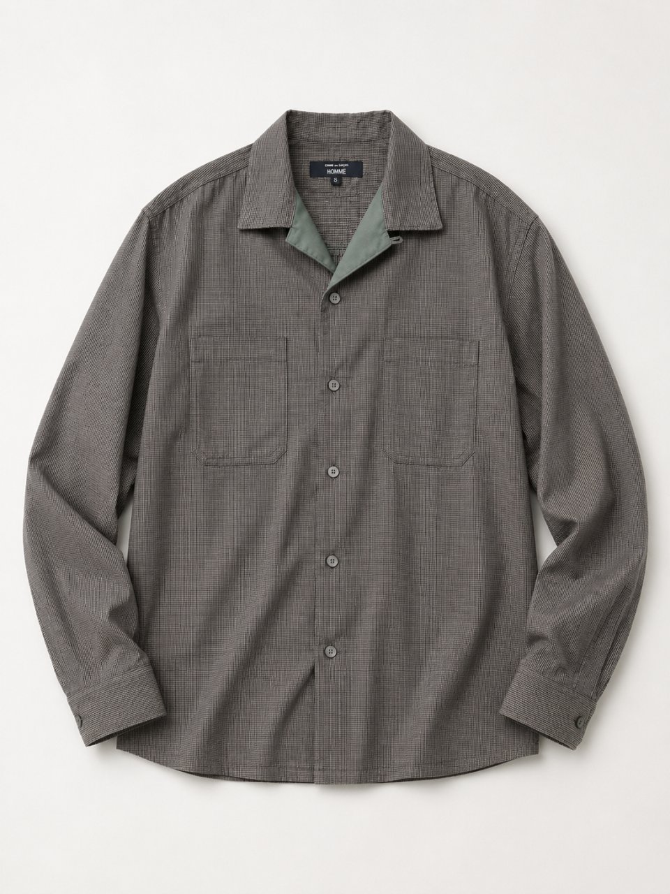 SHIRT IN KHAKI CHECK