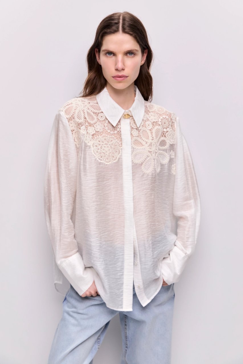 GIA EMBROIDERED SHIRT